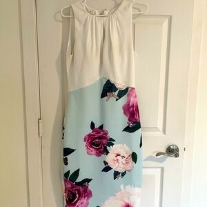 NWT Ted Baker Annile Magnificent Ruched Dress UK size 2 US 6